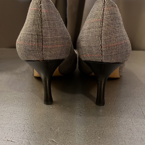 Plaid fabric Nine West Pumps - Picture 5 of 10